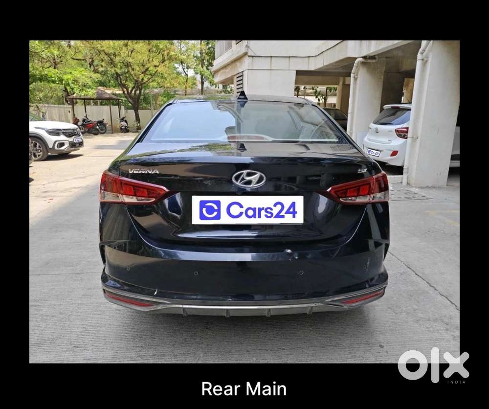 Less Driven Hyundai Verna 2021 Black 38500