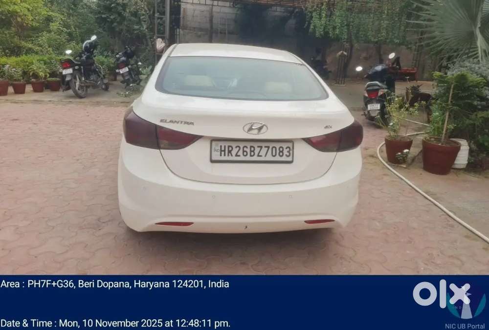 Hyundai Elantra 2013 Petrol 95000 Km Driven . Very Well Maintained Car