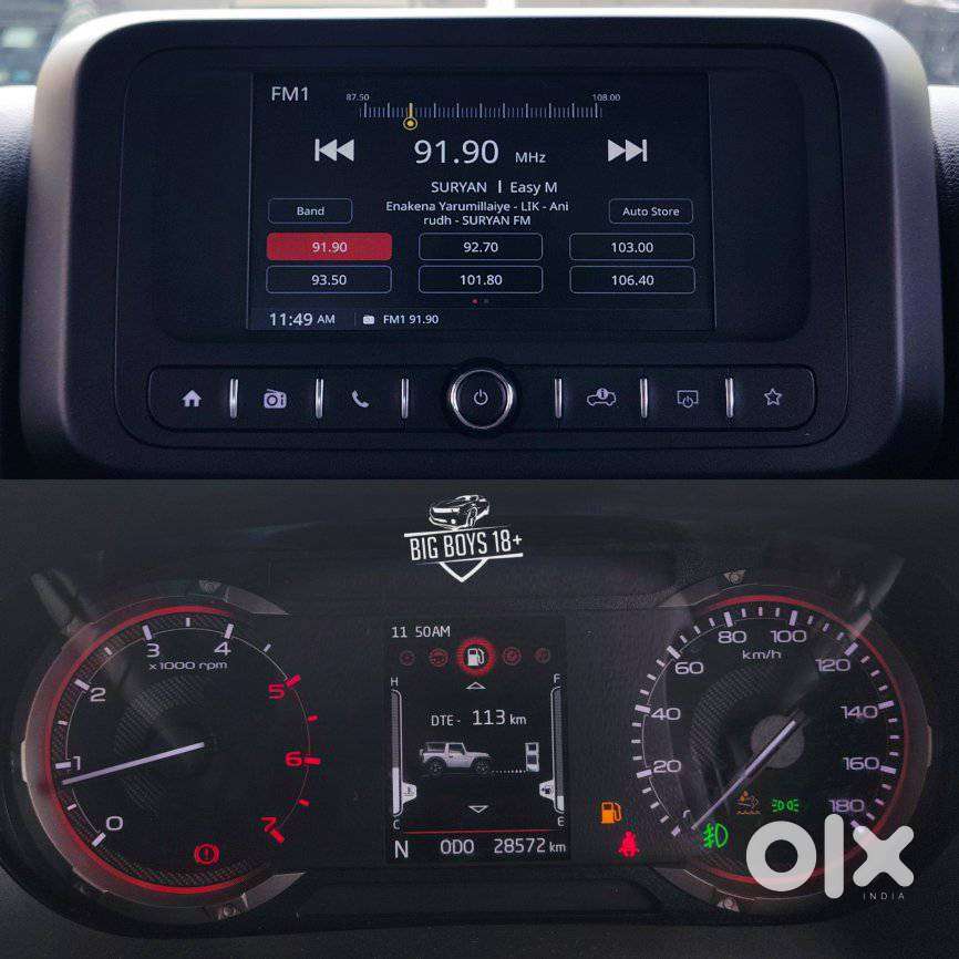 Mahindra Thar Lx D 4wd At, 2023, Diesel