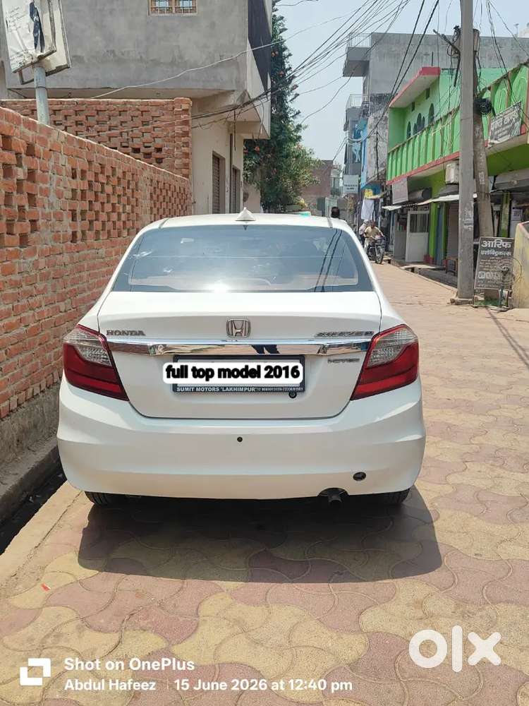 Honda Amaze 2016 Diesel