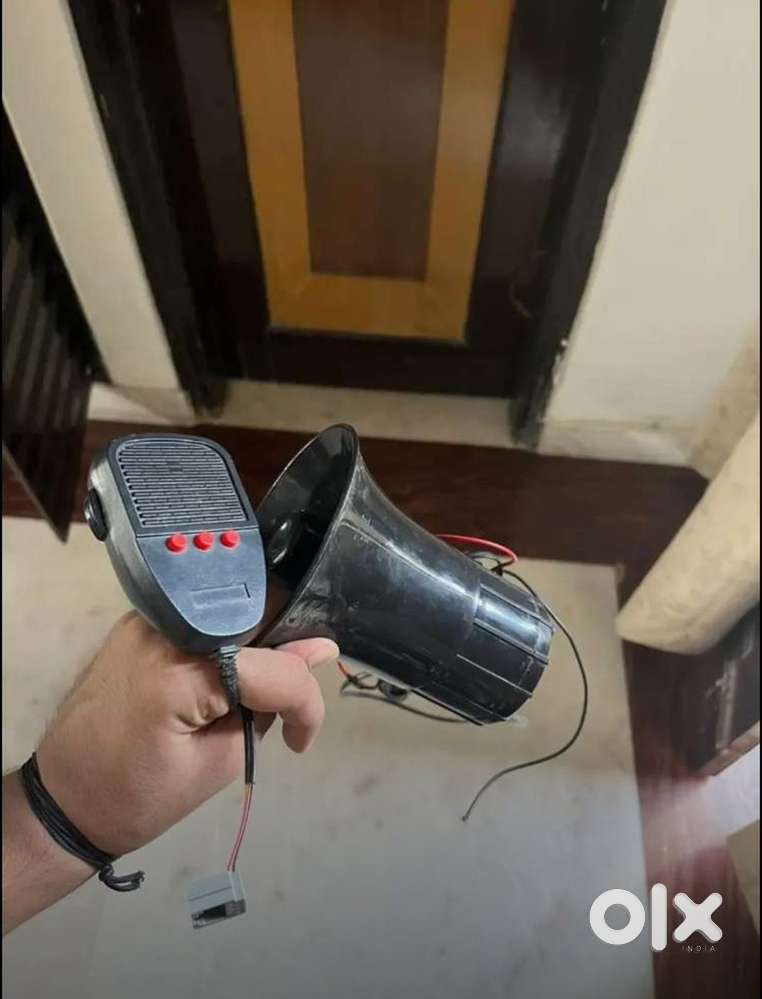 car siren hooter also for bike new condition