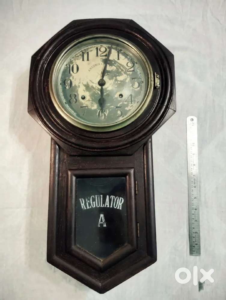 Antique Seikosha Wall Clock 100 year old Home Decor & Garden 1753263857