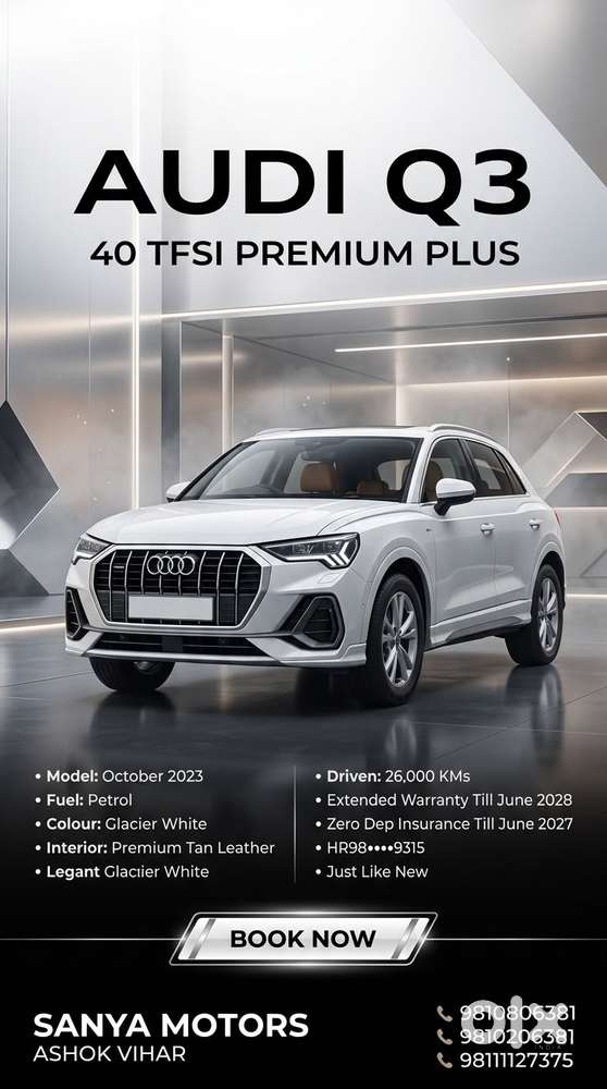 Audi Q3 40 Tfsi Premium Plus, 2023, Petrol