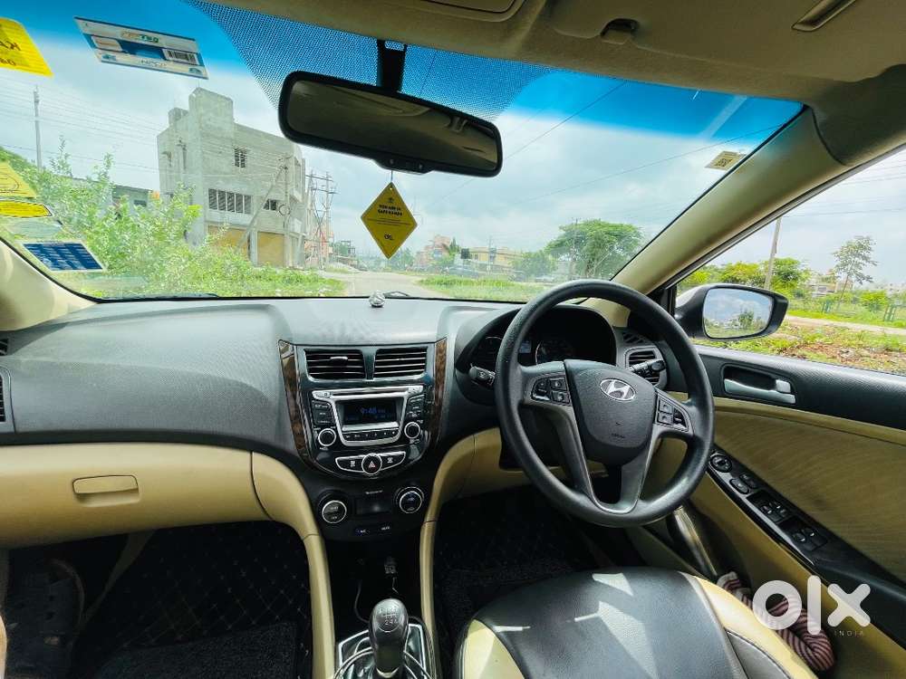 2015 Hyundai Verna 1.6 Crdi Diesel Single Owner, Ka 09