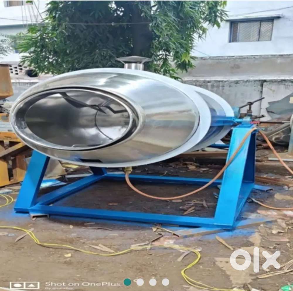 Stainless Steel Drum Toaster & Mixer for Sale