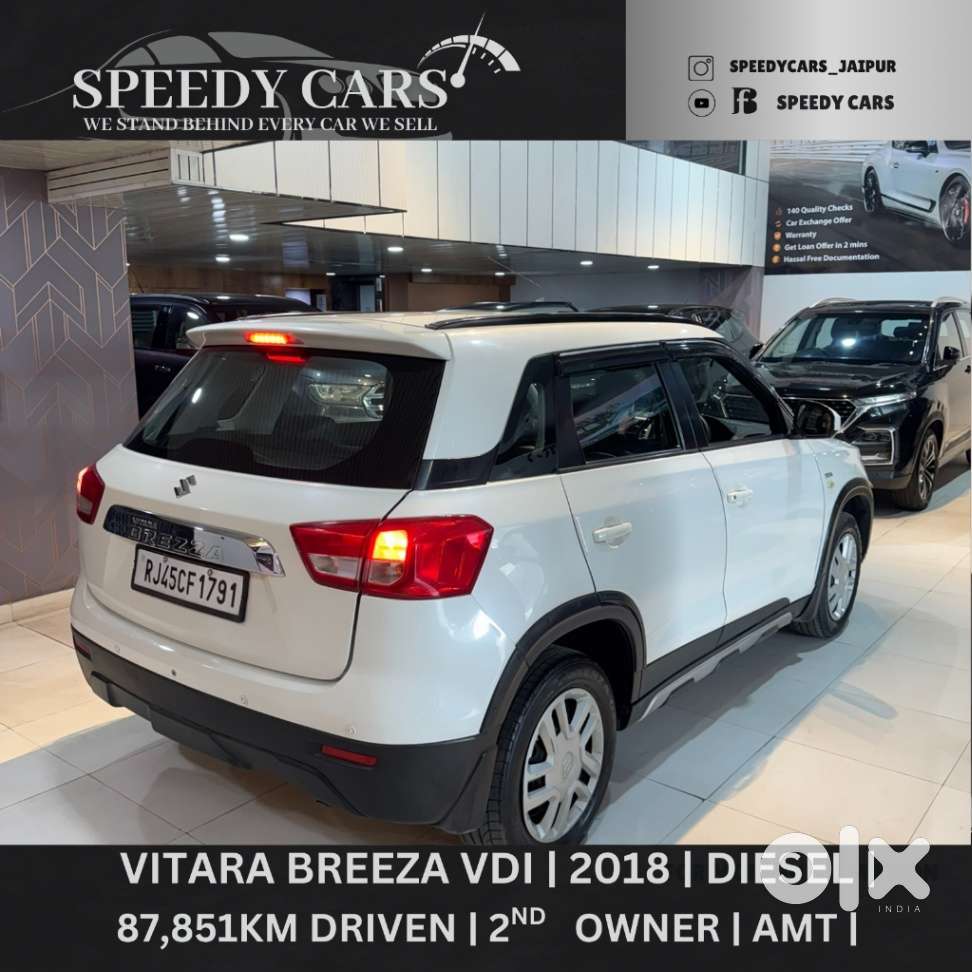 Maruti Suzuki Vitara Brezza Vdi Amt, 2018, Diesel