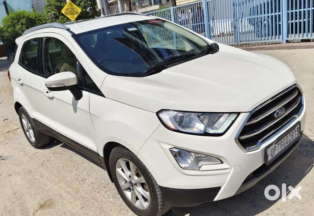 Ecosport Sunroof Top Model Diesel Showroom Condition Car