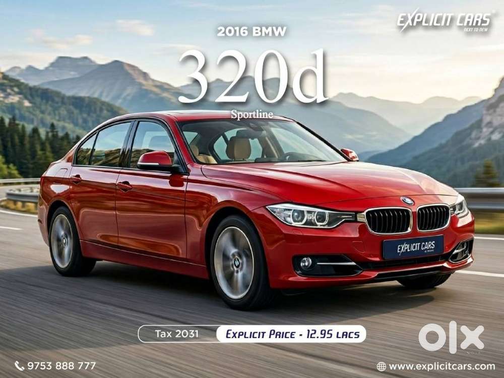 Bmw 3 Series 2.0 320d Sport Edition, 2016, Diesel