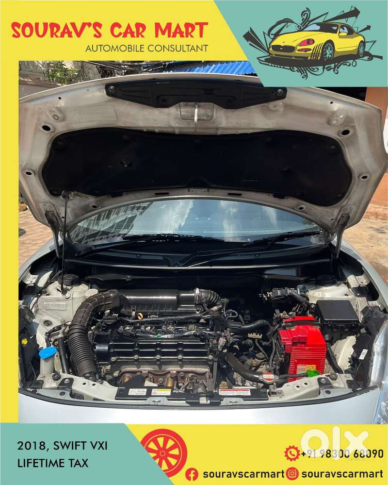 Maruti Suzuki Swift Vxi + Manual, 2018, Petrol