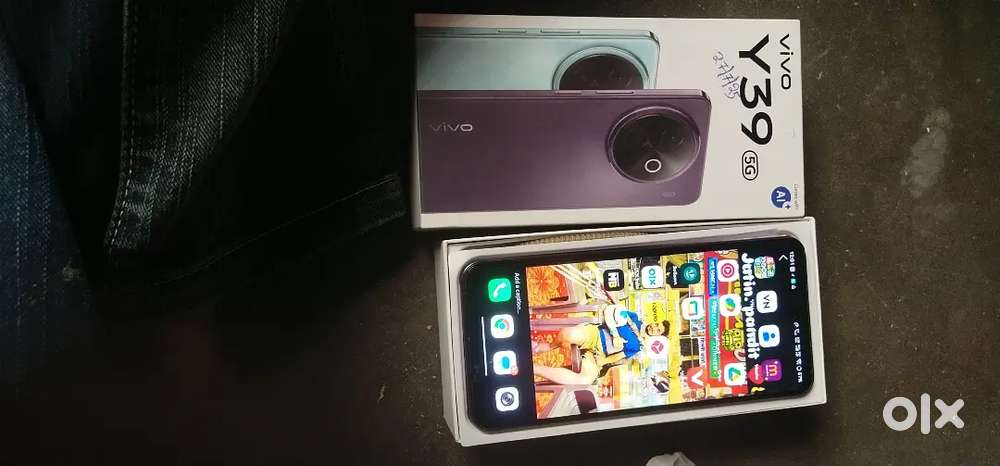 Vivo y39 5G urgent sale original bill box charger