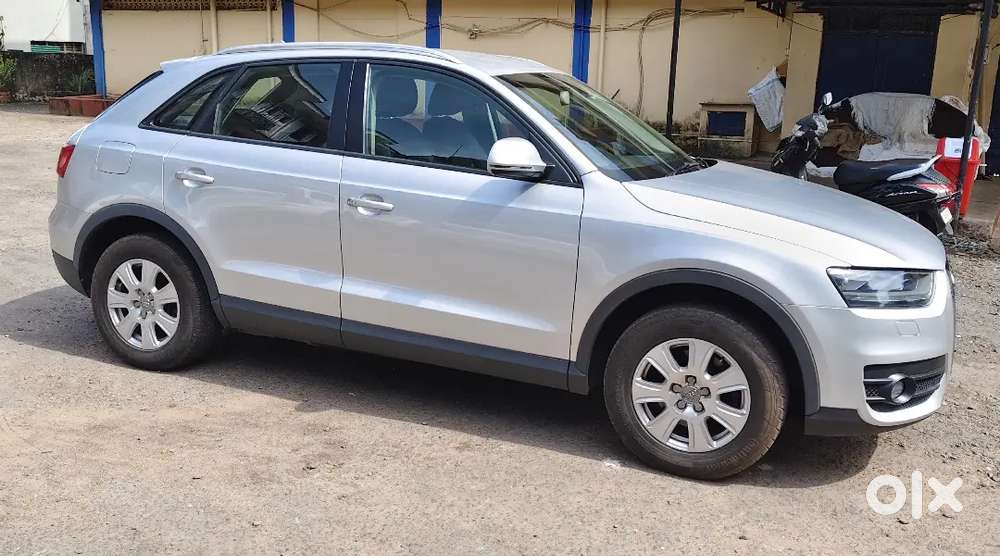 Audi Q3 Diesel 2.0 Tdi Year 2014, Manual, Colour Ice Silver, Type Suv.