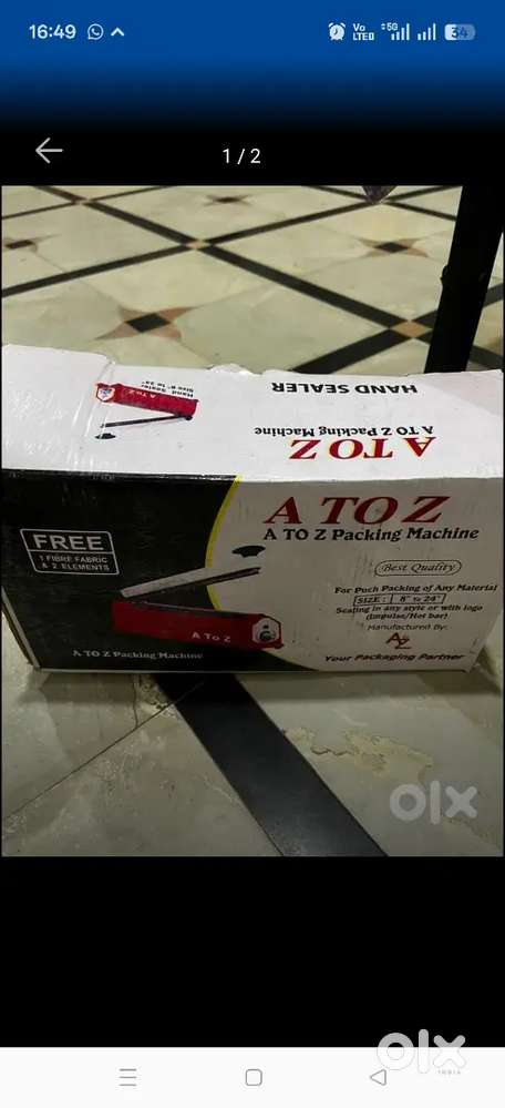 A to Z packing machine