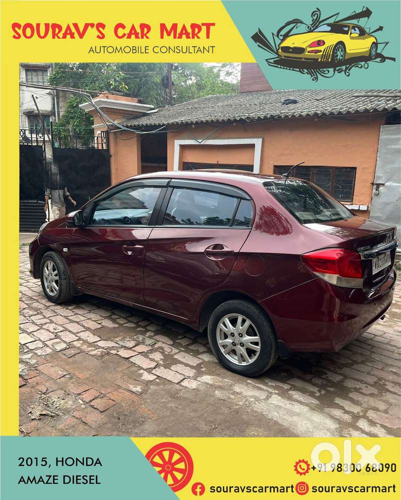Honda Amaze S Mt I-dtec, 2015, Diesel