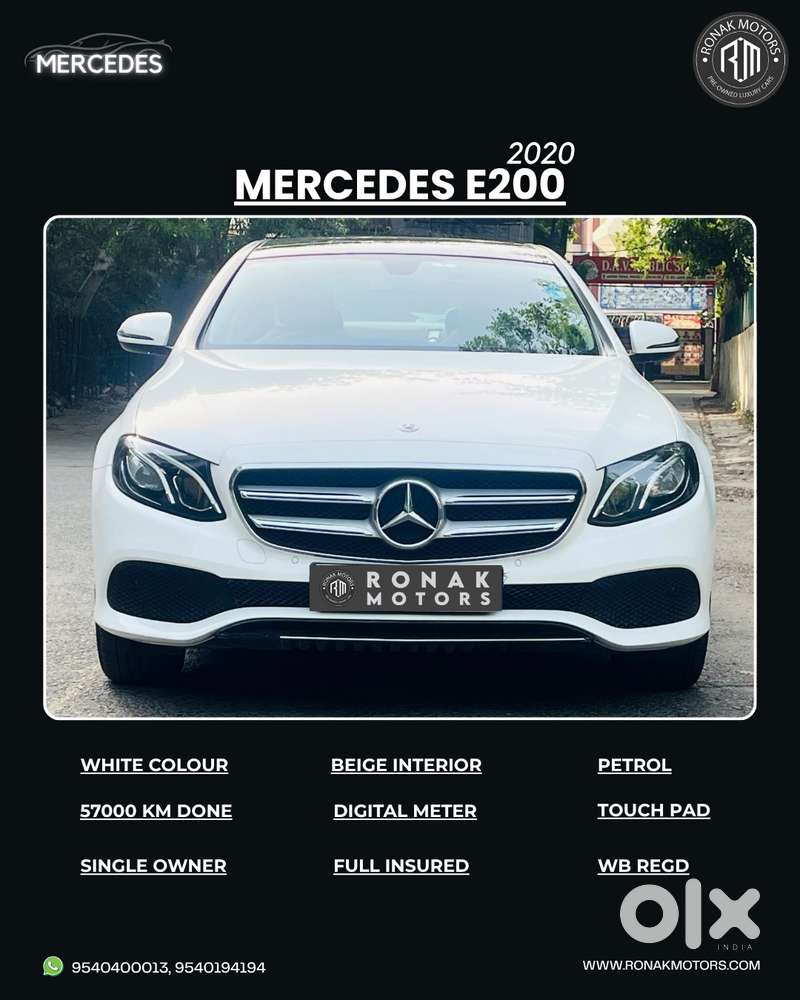 Mercedes-benz E-class E 200, 2020, Petrol