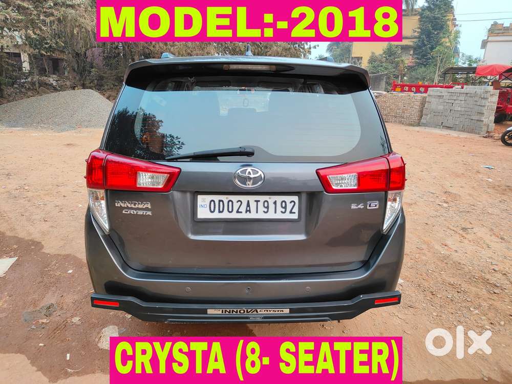Toyota Innova Crysta G 8 Str, 2018, Diesel