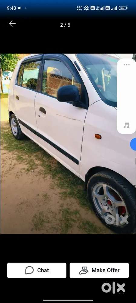 Hyundai Santro 2006 New Aloy Wheels Proper New Conidtion Ac Working