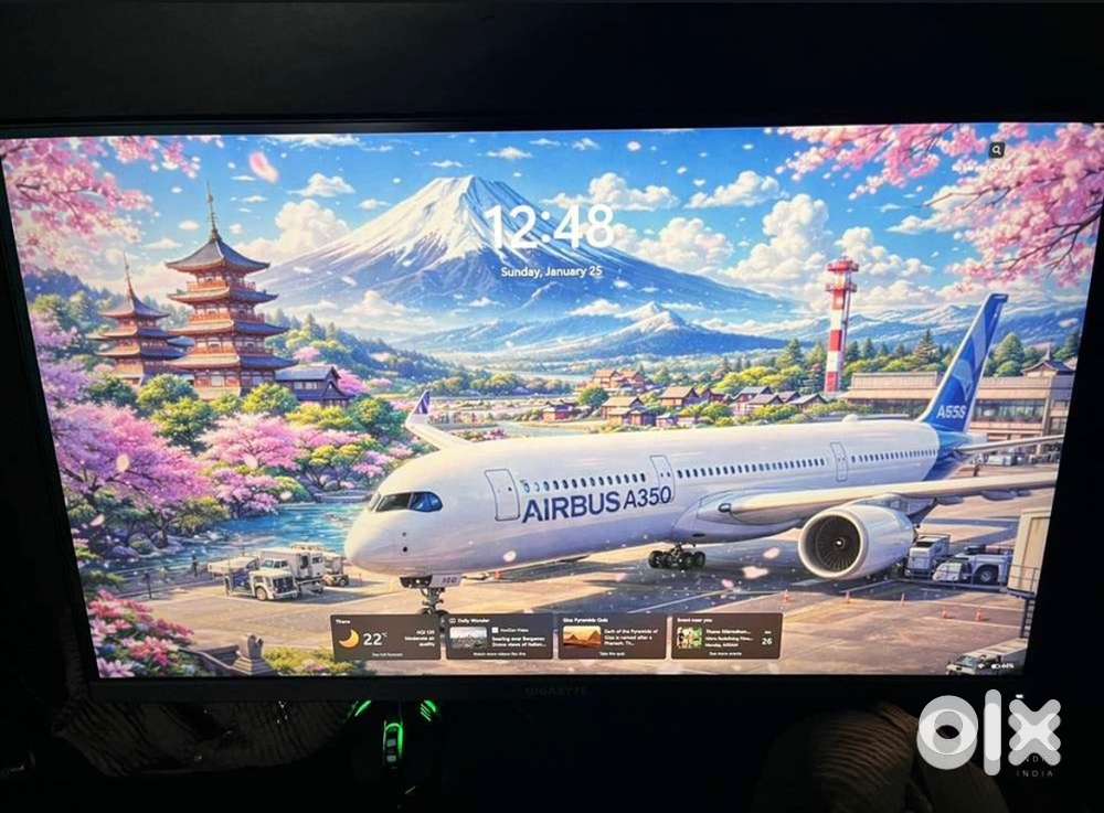 Gigabyte GS27QA 27” QHD 180Hz Gaming Monitor  Bill + Box 7months old