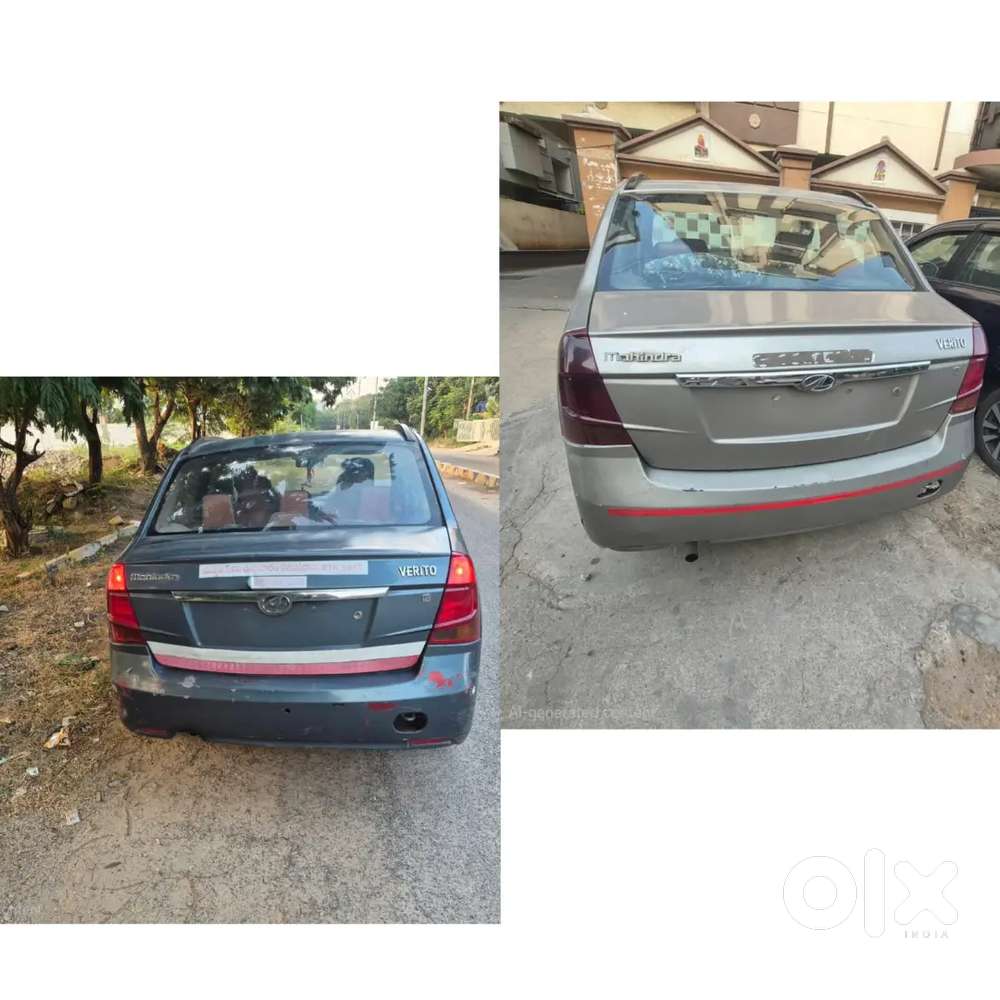 2 Taxi Plate Cars Mahindra Verito Diesel 2015