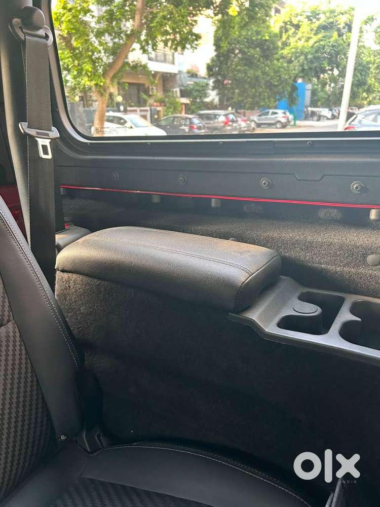 Mahindra Thar Red Petrol Rwd