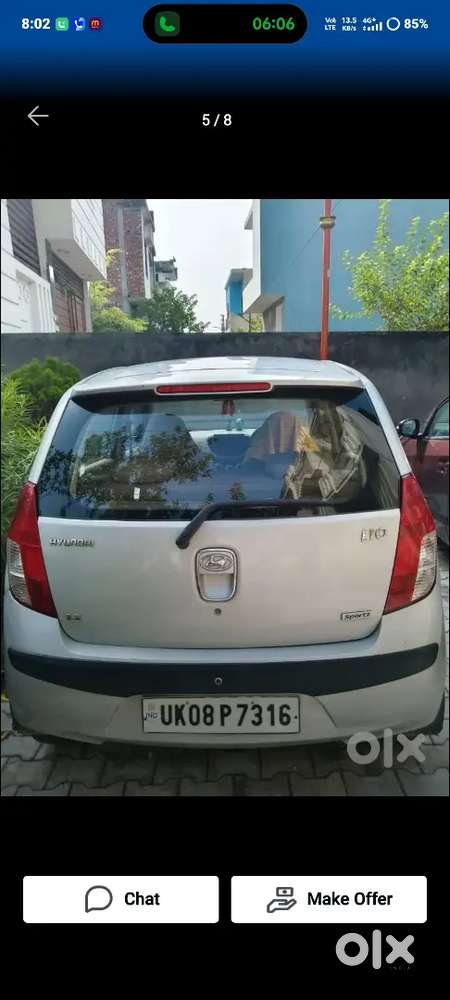 Hyundai I10 Sportz Petrol 2009 Top Model New Condition