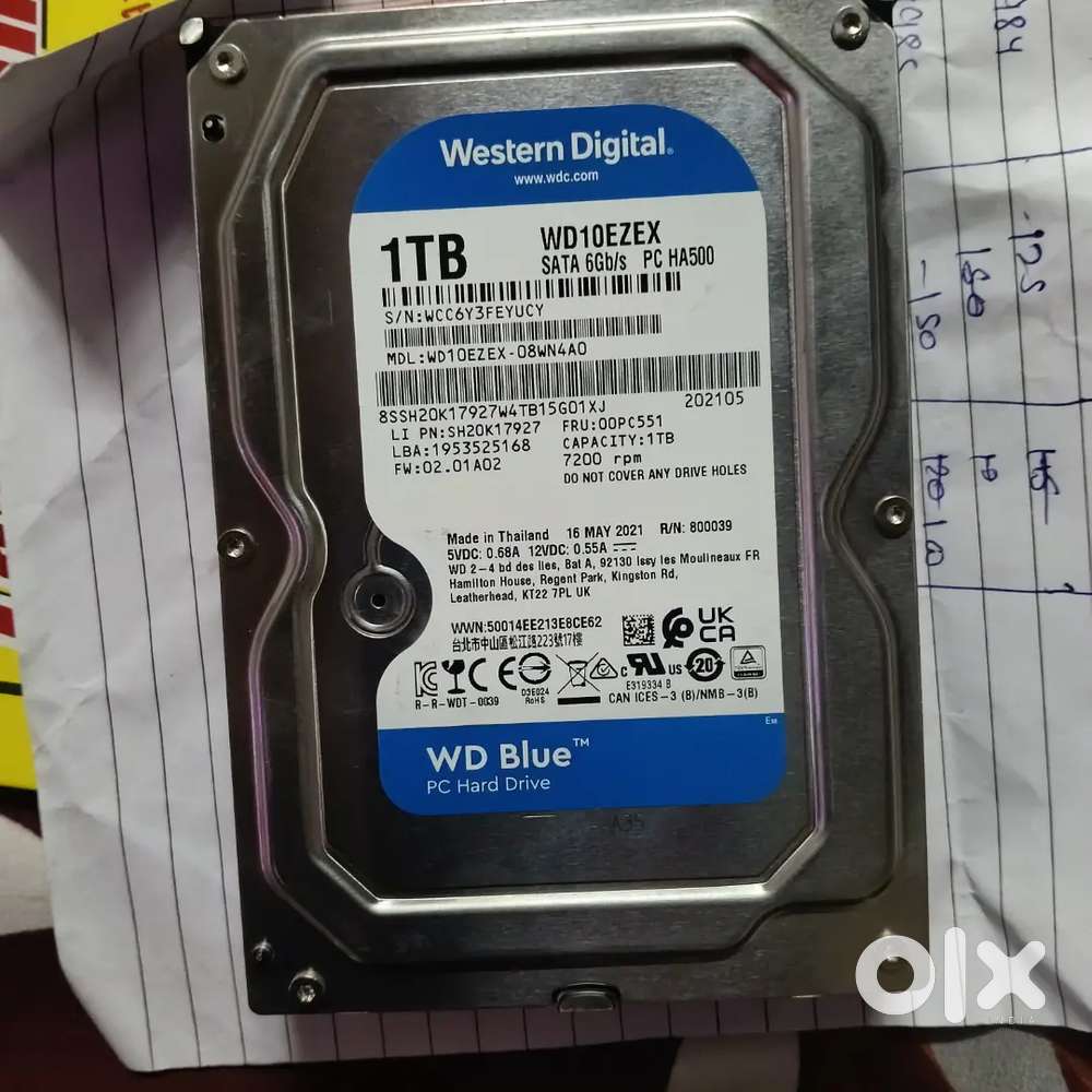 Hard disk  1 tb
