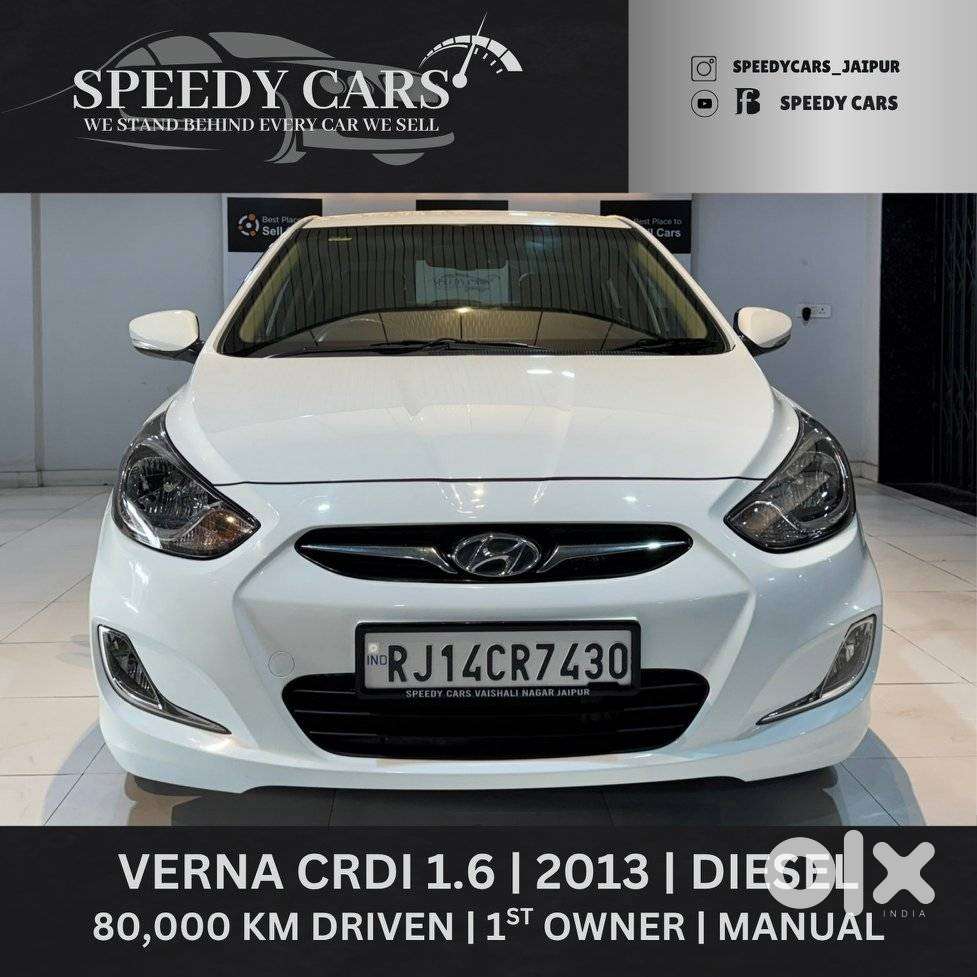 Hyundai Verna 1.6 Crdi, 2013, Diesel