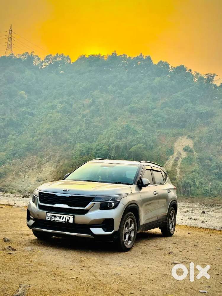Kia Seltos Htk-plus 1.5 6mt Petrol Well Maintained Single  Hand Use