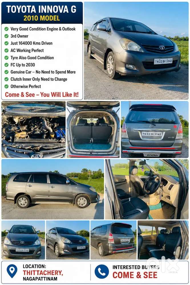 Toyota Innova Diesel Manual 2010 Car