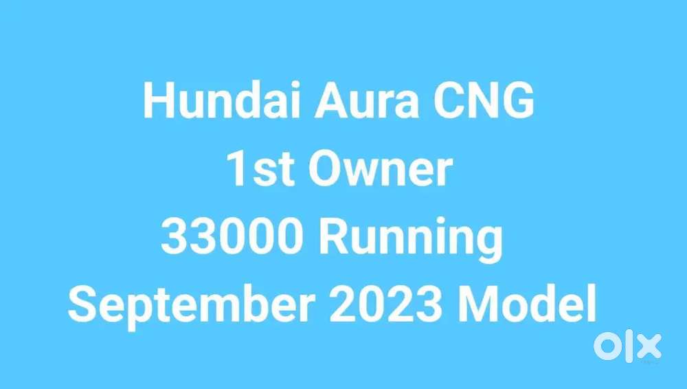 Hyundai Aura 2023 Cng & Hybrids 33400 Km Driven