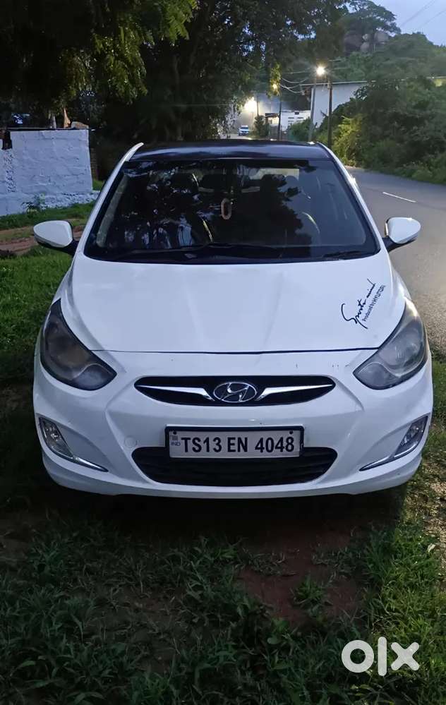 Hyundai Verna Sx   Model  2011      2012  Ka Registration