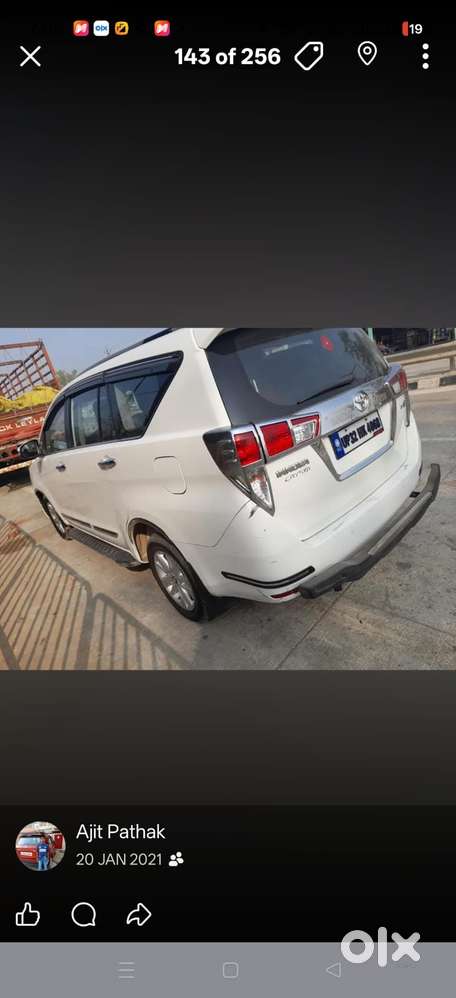Toyota Innova Crysta 2.4 V, 2016, Diesel