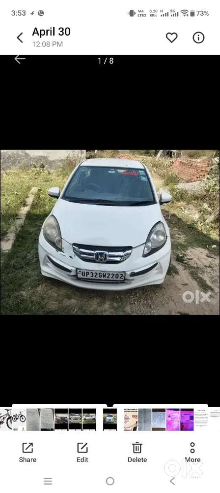 Honda Amaze 2016 Diesel 104000 Km Driven