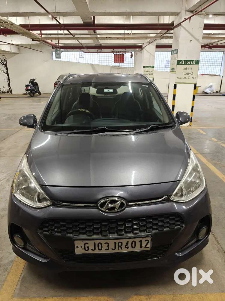 ગ્રાન્ડ આઇ ટેન સ્પોર્ટ્સ (option)૨૦૧૬ Petrol +cng.બેન્ક મેનેજર ની ગાડી