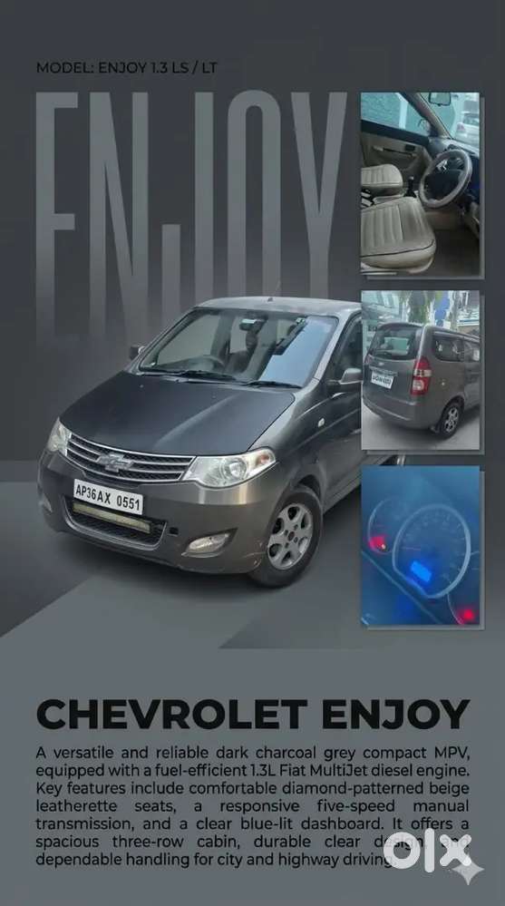 Chevrolet Enjoy 2013 Diesel Well Maintained