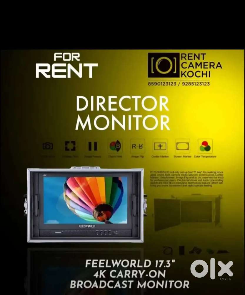 Director's Monitor Available For Rent.LILLIPUT Monitor for Camera.