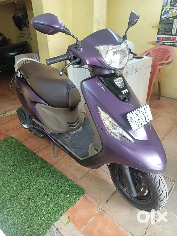 Road Price Tvs Scooty Zest Matte Purple Tvs Scooty Zest 110