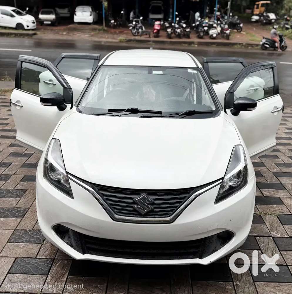 2017 Maruti Suzuki Baleno Alpha Diesel  Pearl White  91,000 Km  Sho
