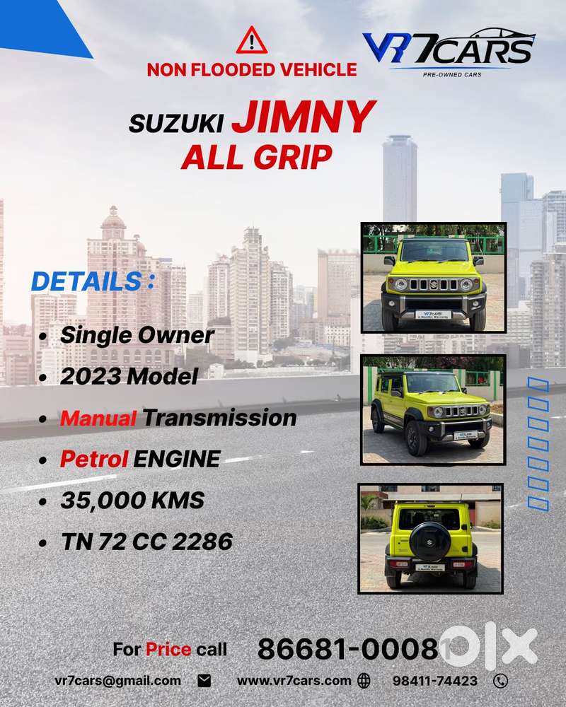 Maruti Suzuki Jimny Alpha Mt Dual Tone, 2023, Petrol