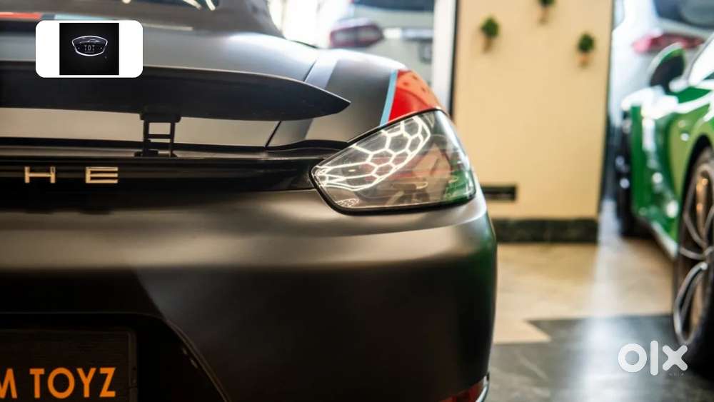Porsche 718, 2017, Petrol