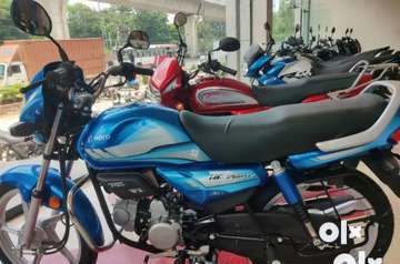 Hero hf deluxe discount bs6 blue colour