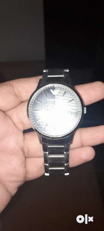 Original emporio Armani watch not working selling for parts Men