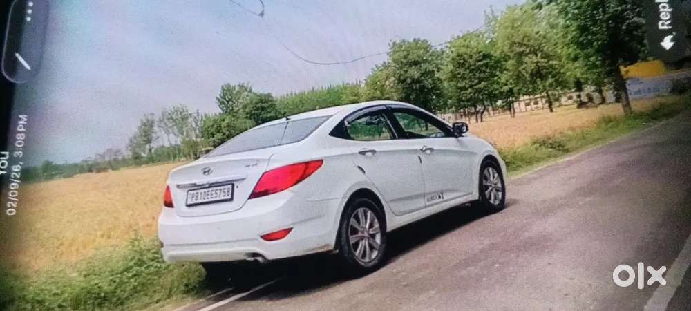 Hyundai Verna Fluidic 2013 Diesel Car