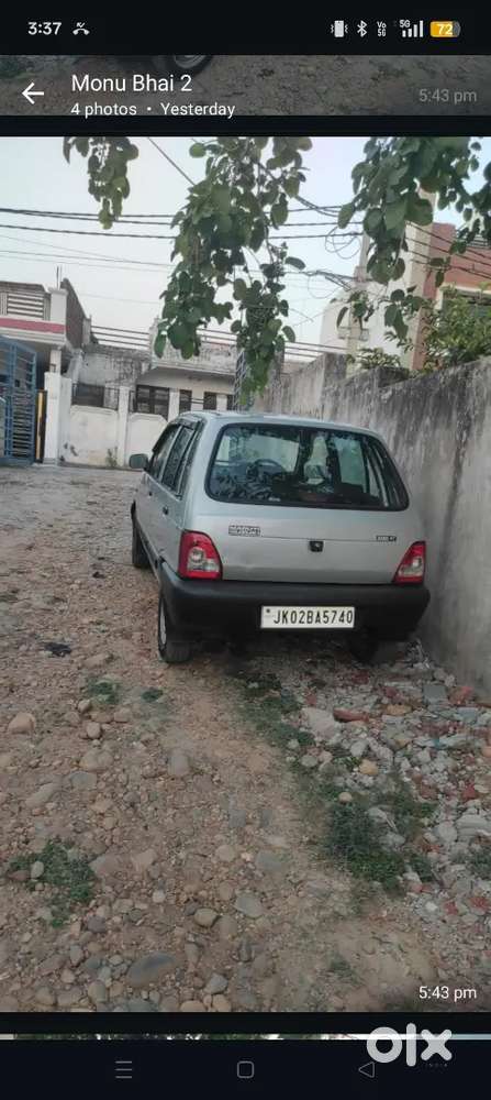 Maruti Suzuki 800 2012 Petrol 40000 Km Driven All Tyres New Ac /heater