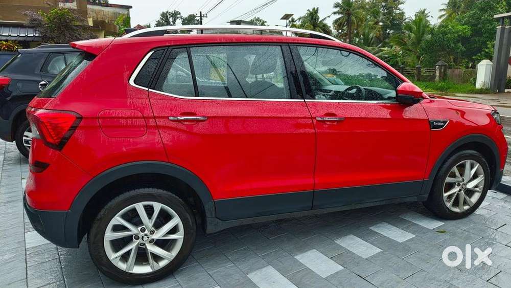 New Red Skoda Kushaq Full Option