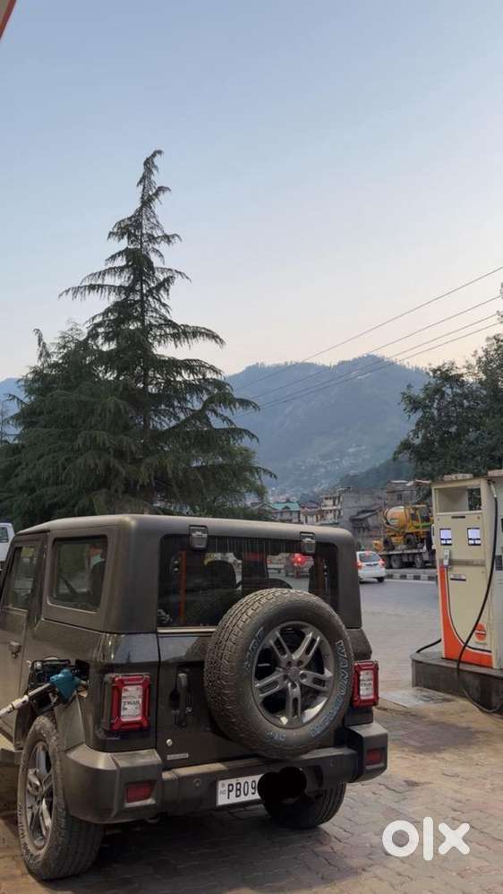 Mahindra Diesel Thar At Black Colour