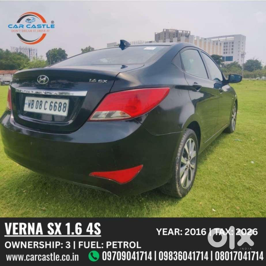 Hyundai Verna [2015-2018] Fluidic 4s 1.6 Vtvt Sx, 2016, Petrol