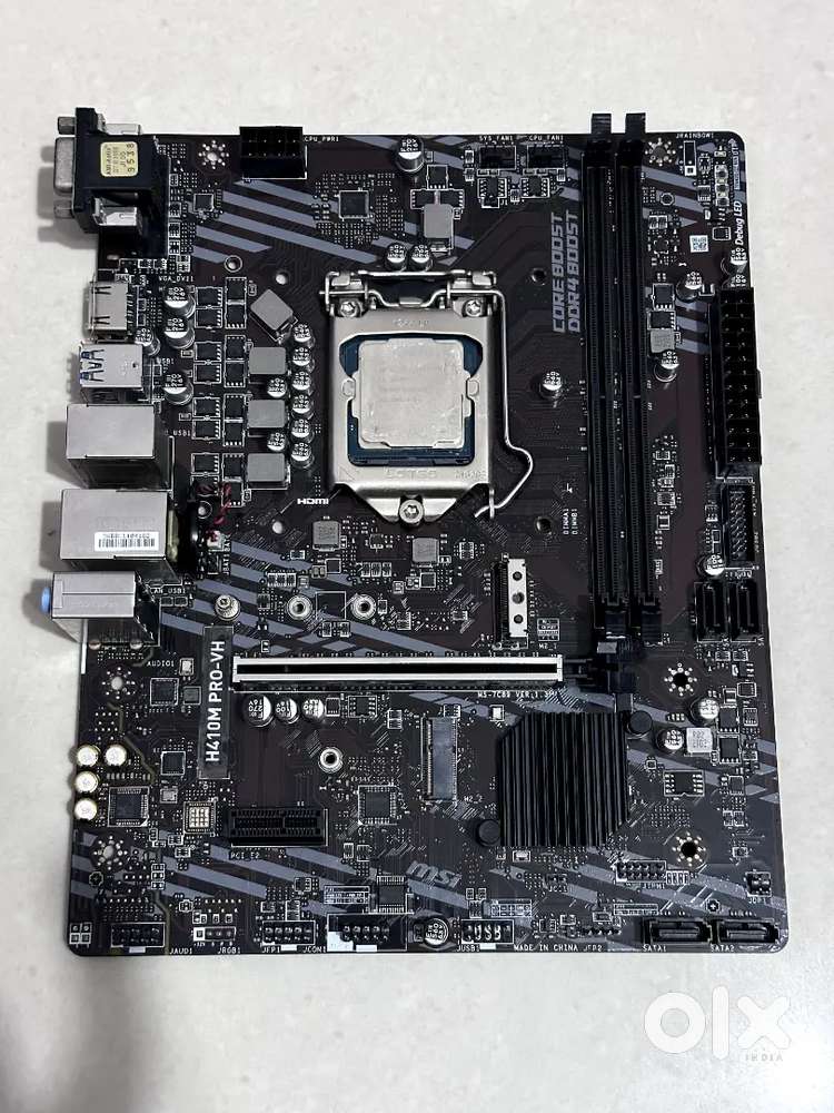 i3 processor + DDR4 motherboard MSI
