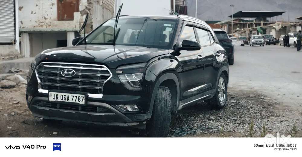 Hyundai Creta Sx 2020 Black Full Top Model With Panarimic Sunroof