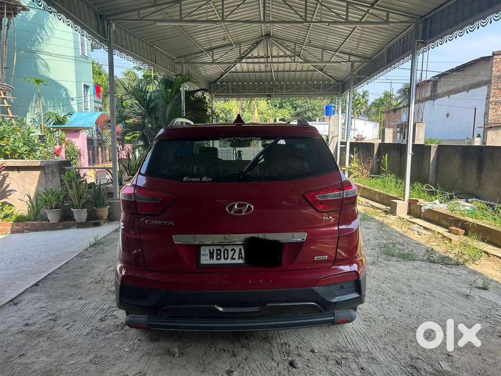 Well-maintained Hyundai Creta Sx (automatic) - Red Beauty