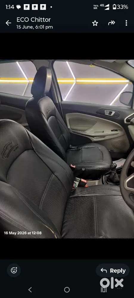 Ford Ecosport 2014 Diesel 124300 Km Driven